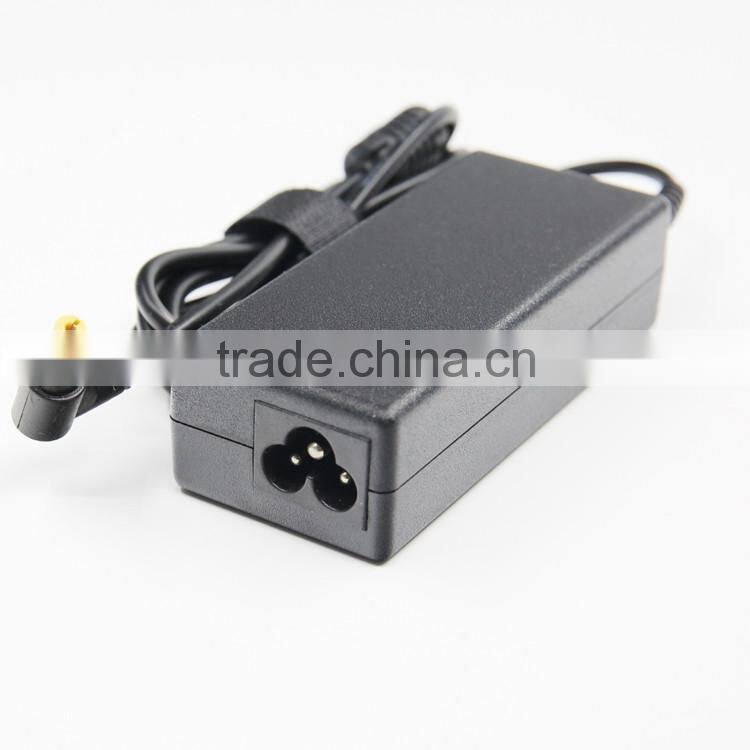 Yellow Tip 65W 19V 3.42A AC DC Adapter 100-240V Rohs AC Adapter