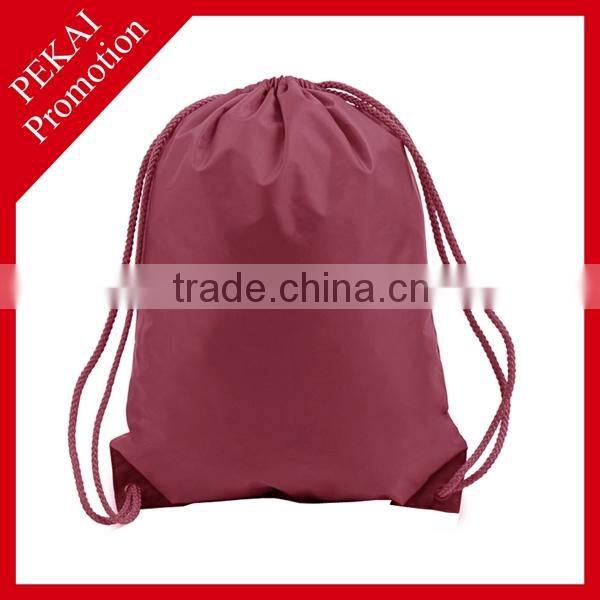 Newly Cheapest Best Selling Nylon Polyester Drawstring Bag For Christmas Gifts With Logo