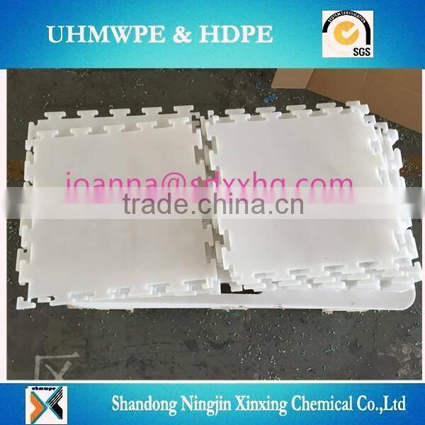 HDPE Hockey practice board that have belt rebound system