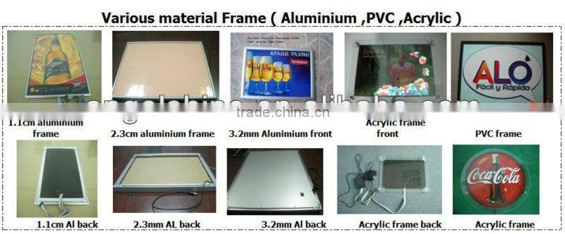 slim light box for milller A3 size
