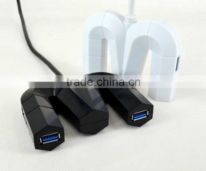 Good Quality 4 port usb 3.0 hub from usb por hub suppliers for Windows 95/98/2000/2003/ME/XP/Vista or Mac OS 8.1/Windows7