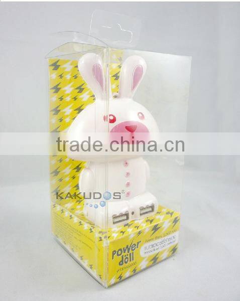 New Arrive Mini Portable Power Bank Cartoon Cute Design Universal Use 5200mAh