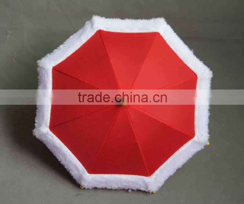 2016 new style Christmas decorative mini umbrellas