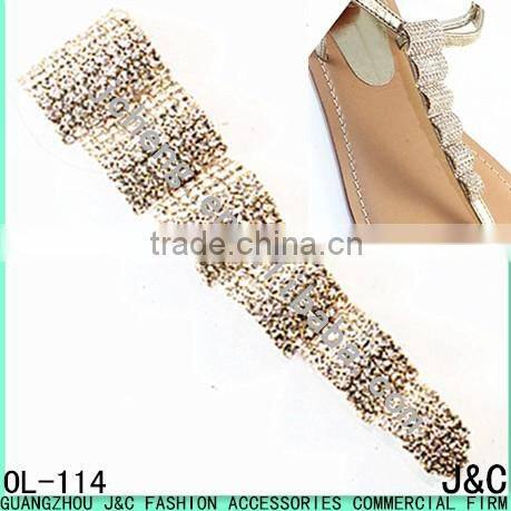 sadals alloy shoe accessory/shoe ornament