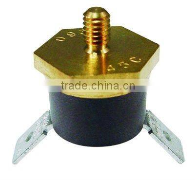 250V 16A Home Appliance Bimetallic Thermostat with brass head