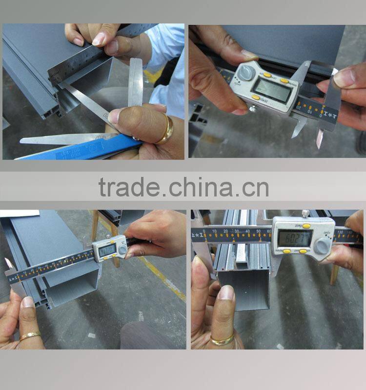 6000 Series Silver Anodized U Channel Aluminum Extrusion Profile
