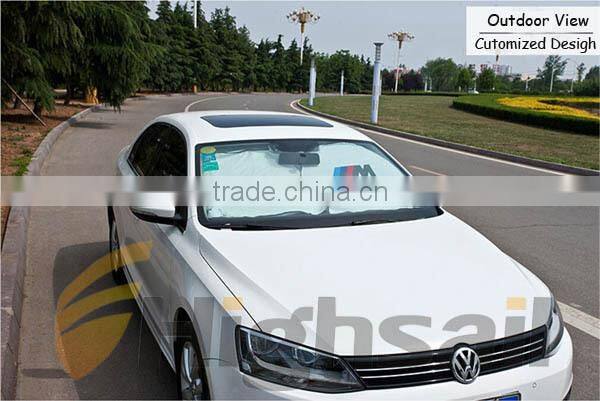 Polyester 170T 180T 190T or Tyvek Car Sunshade