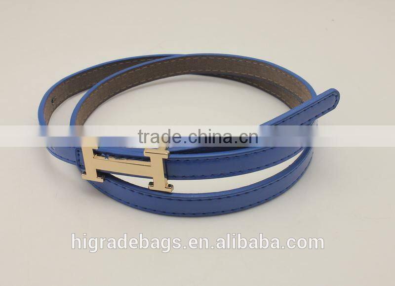 hot sale high quality Pu leather belt with alloy buckle