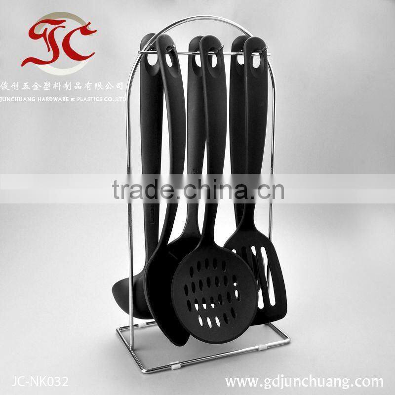 Non-toxic material nylon kitchen tool set with holder