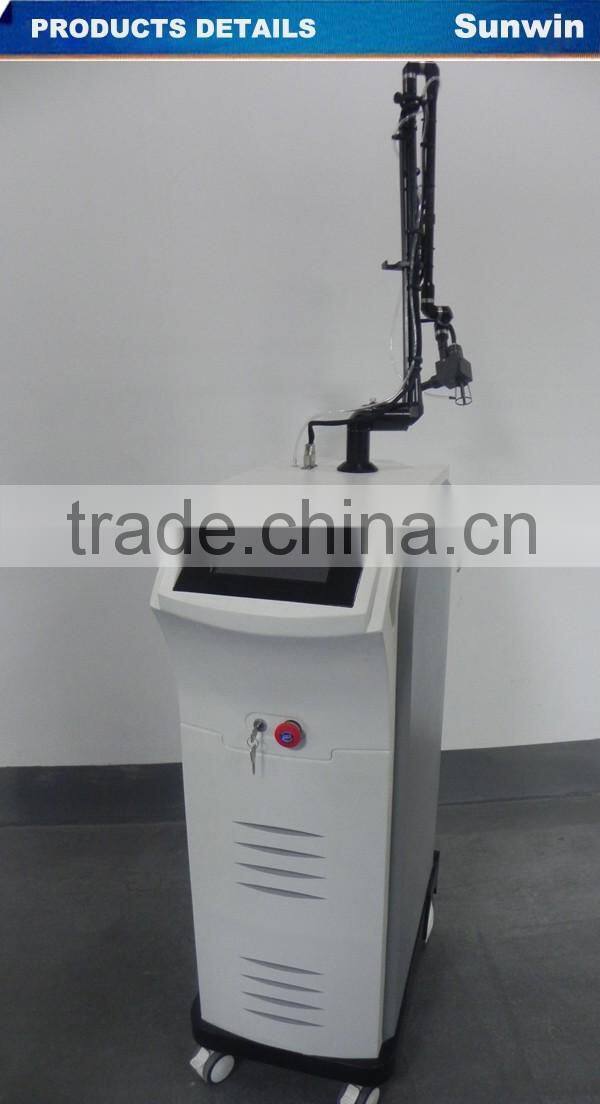 2016 hot sale laser skin renewing , skin rejuvenation, RF fractional CO2 laser dermabrasion