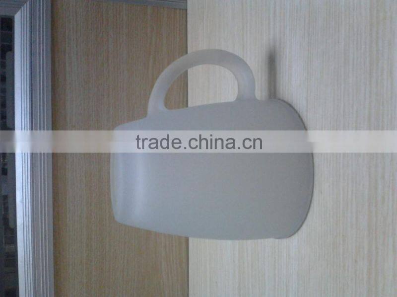 2016 hot sale frosted coffee cup 300ml coffee glass cup for sale