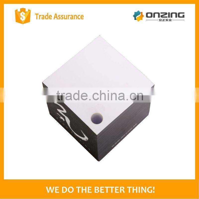 Custom logo printed advertising memo pad with pen