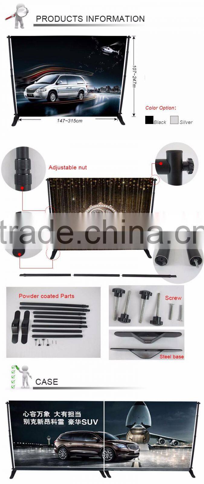 folding telescopic adjustable stand