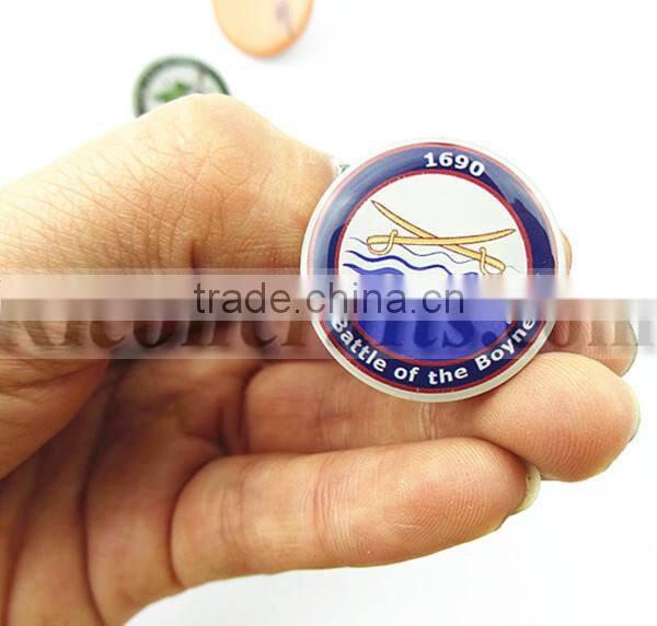 2015 Ricon Metal crafts Metal printing silver oval bracelet button