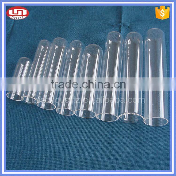 Quartz glass tube with large diameter
