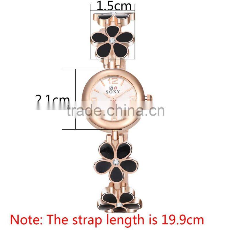 Hot watches flower type women watch