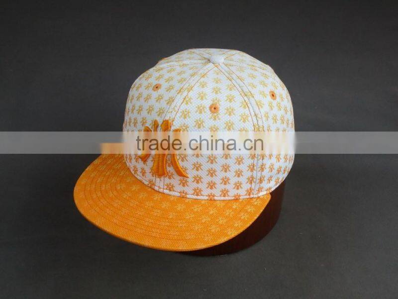 Custom 3D embroidery logo Diamond polyster snapback hat for wholesale