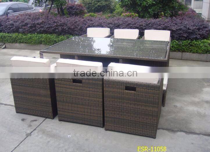 Wicker and Rattan Dining Sets