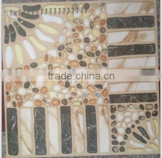 400*400 cobblestones look out door ceramic floor tile