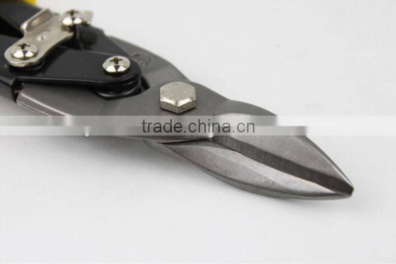 RIGHTTOOLS RT-940071 Hot Sale Heavy Duty Straight Cut Aviation Snip With Rubber Handle