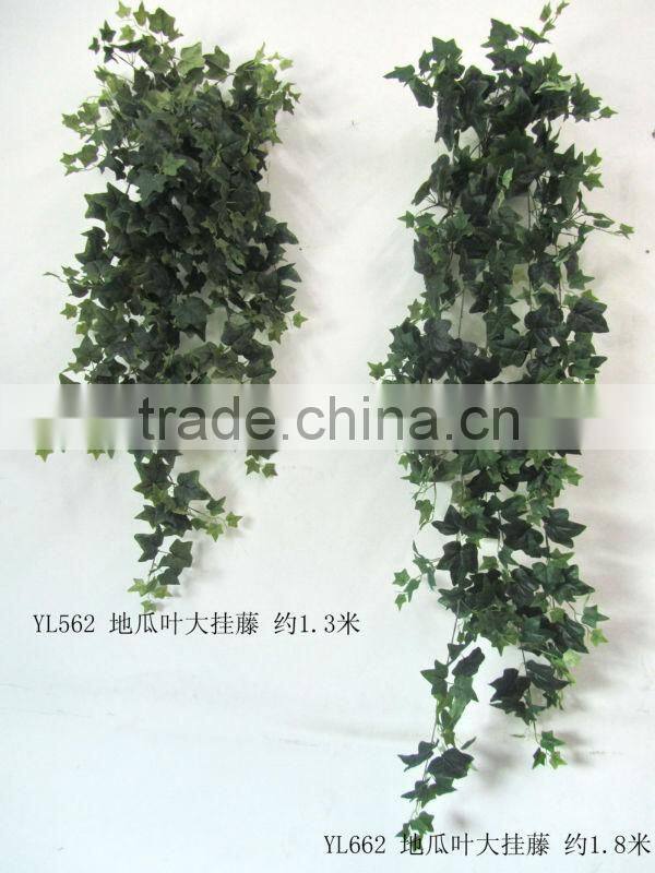 artificial leaf hanging 130cm YL562