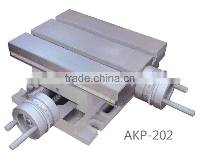 fixed cross working table for milling and drilling machine