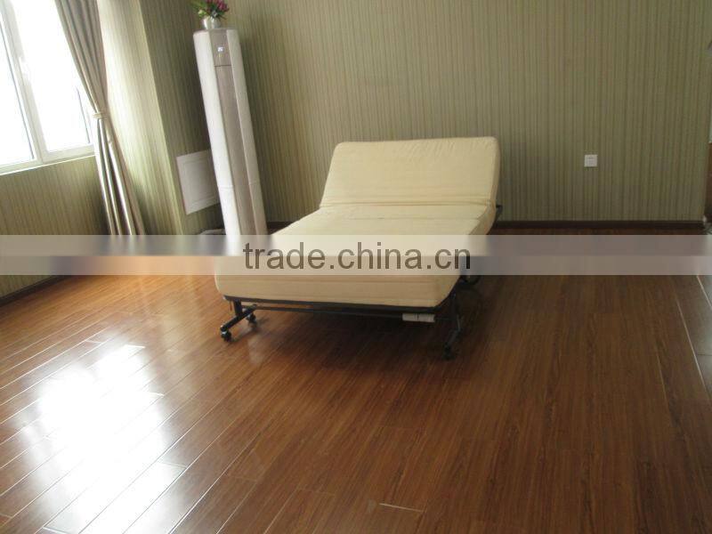 queen size comforable off-white foam folding bed