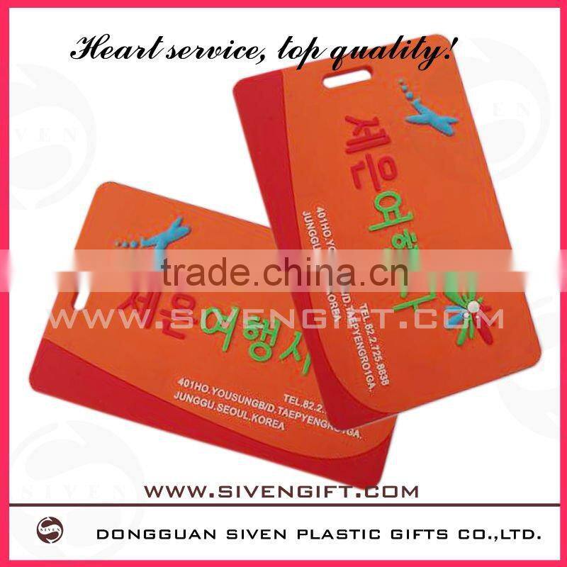 plastic loops luggage tag,personalized luggage tags,cheap plastic luggage tags