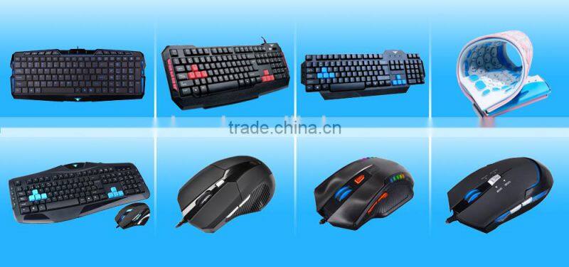 6d flat computer gaming mouse