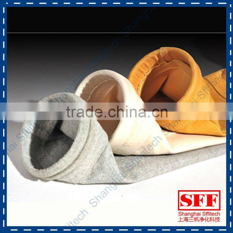 polyester dust collector filter bag filtration