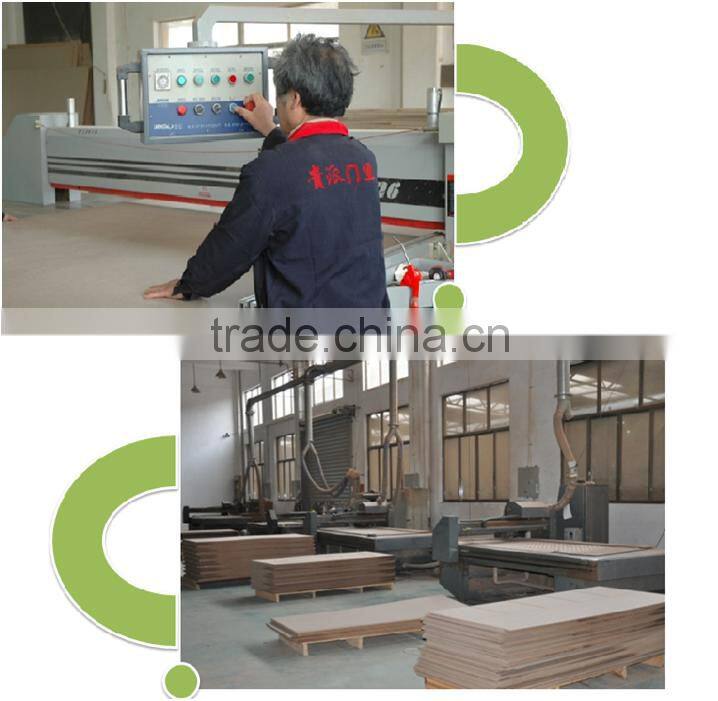 cheaper price mdf interior door PVC door