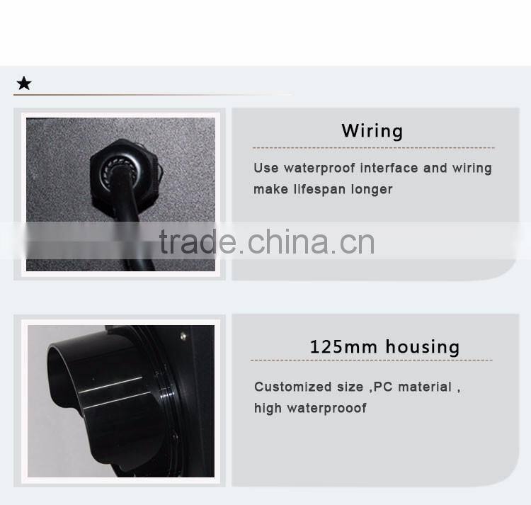 High quality mini 125mm crossing road pedestrian signal traffic light led