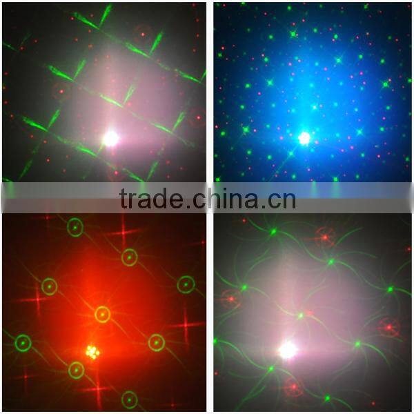 Indoor LED Par+RG Gobos Twinkling Laser disco lighting