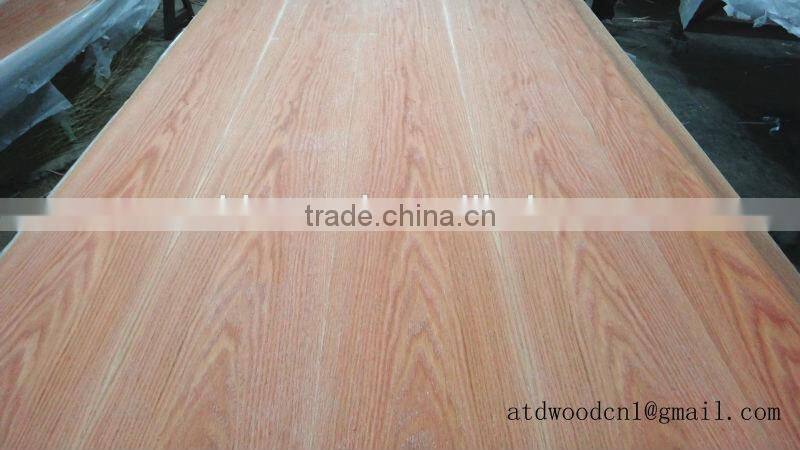 Red oak veneer plywood for decoration
