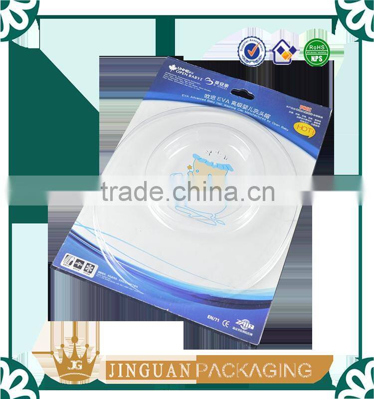 Plastic Slide Blister with Hanging Card, Retail Packaging