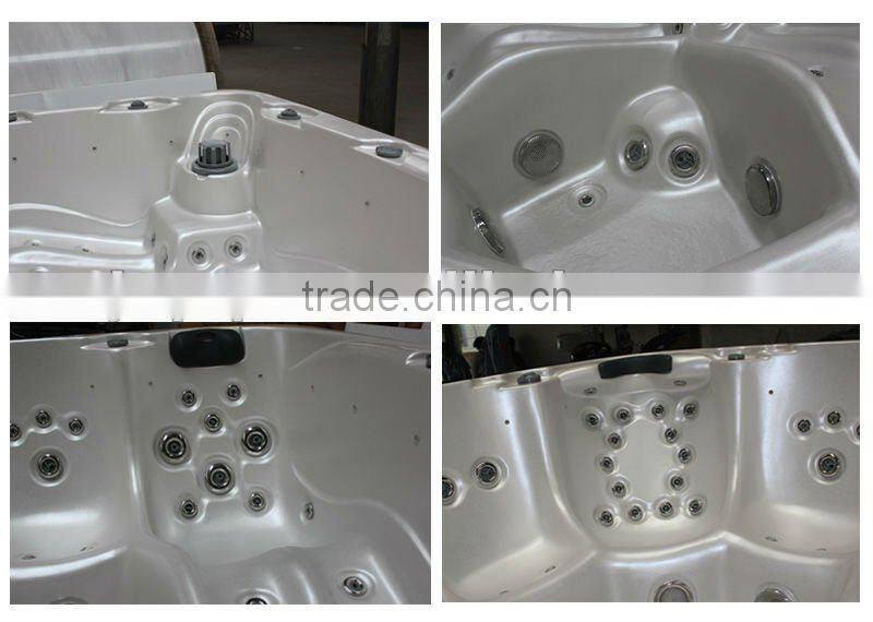 outdoor portable whirlpool plastic cover hot tub