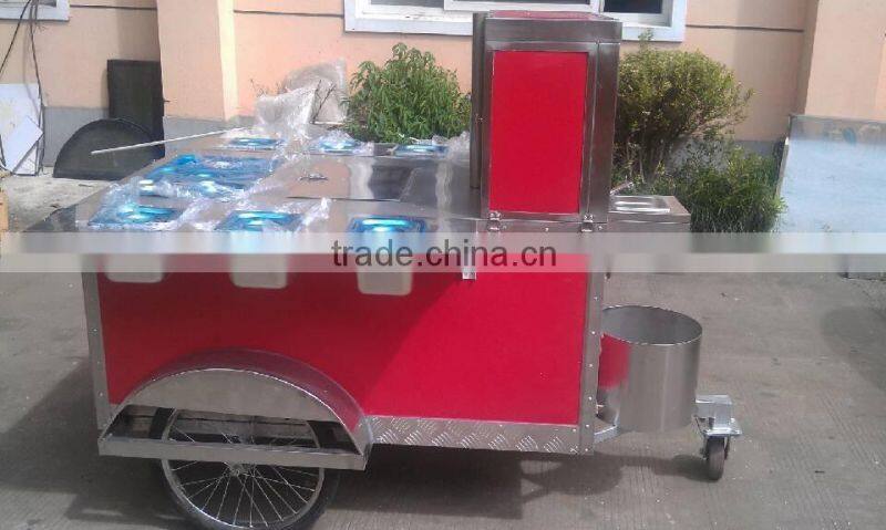 Yieson High Quality fast food cart mobile coffee cart mobile field kitchen YS-HD105