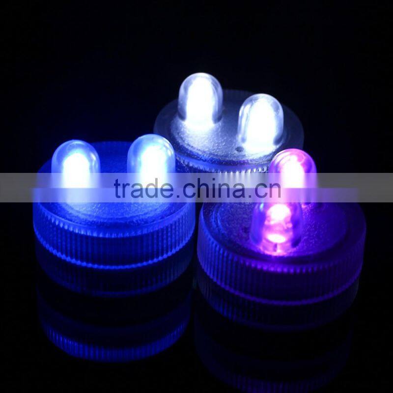 Hotel Decorative Waterproof Submersible LED Floating Candles