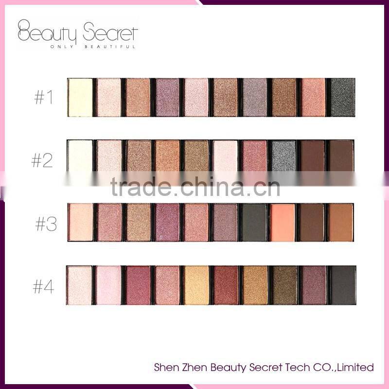 Waterproof 10 Colors different eye shadows, makeup factory easy eyeshadow