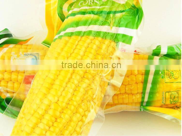 Vacuum packed sweet corn