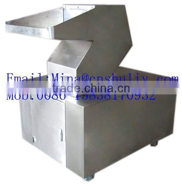 Frozen meat grinder machine with stainless steel/Hard material crushing machine