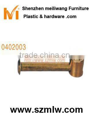 Zinc plated steel 3 in 1 furniture connector