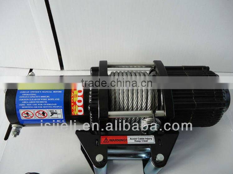 12V 4000LB ATV Electric Winch With Wireless Remote Control Kit