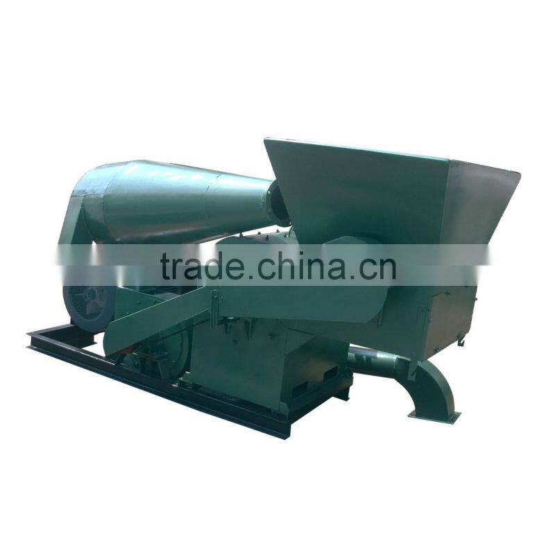 straw tree branches 55KW electric driven wood sawdust hammer mill