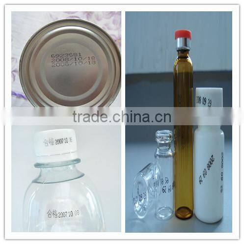 Automatic bottle cap coding machine/fruit jar ink coder/expiration date ink recorder