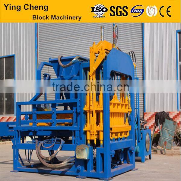 Hot hydraulic automatic qt4-15 sand/cement block making machines price