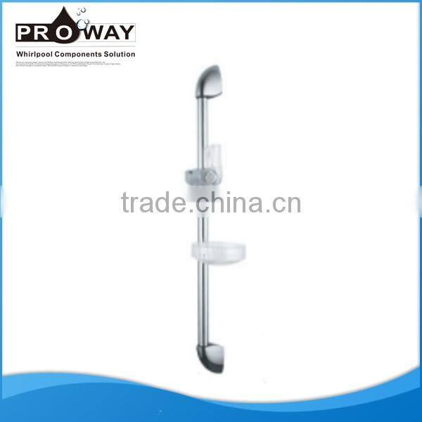 Bathroom plastic chrome shower sliding rail Shower Riser Rail