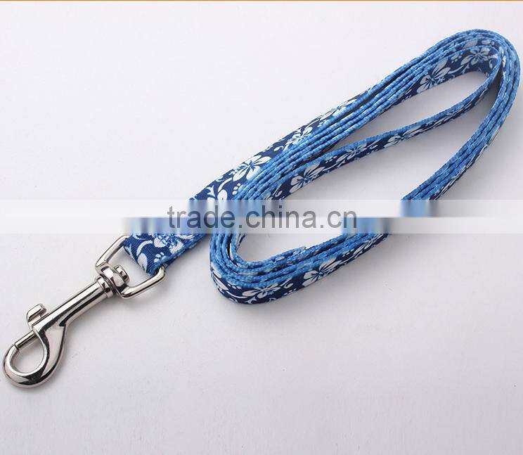 Direct factory printed pet dog collars and leashes