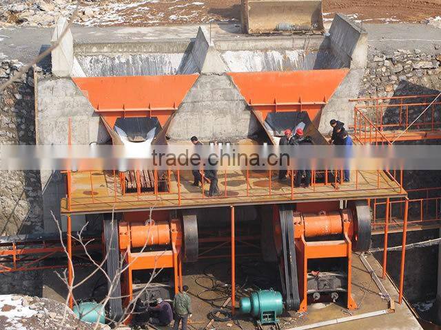Mine crushing machine