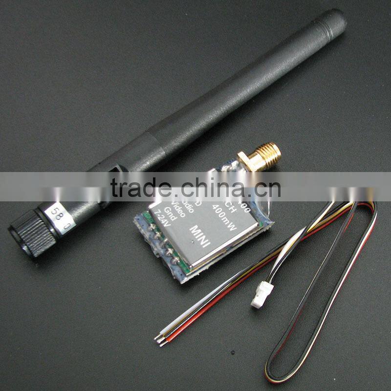FPV Video Race Band TS58400 5.8G 400mw 32CH Mini AV Transmitter with RaceBand